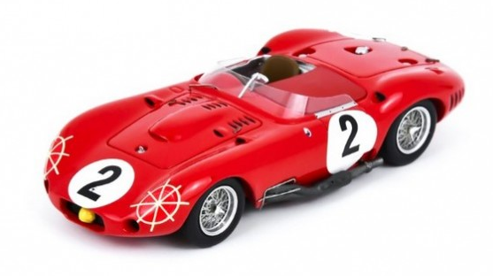 SPAS4546 - MASERATI 450 S #2 24 Stunden von Le Mans 1957 J.BEHRA-A.SIMON - 1