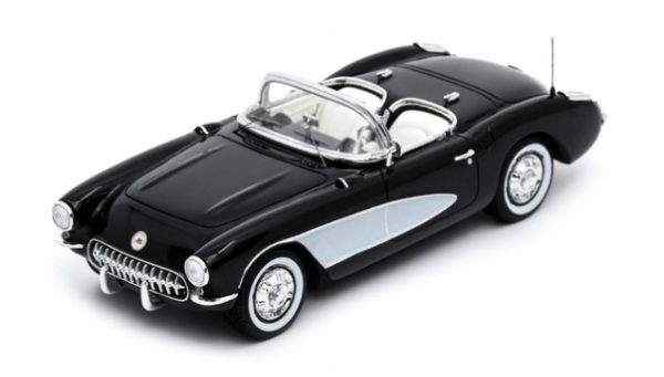 SCH43U00046 - CORVETTE C1 V8 1956 Schwarz - 1