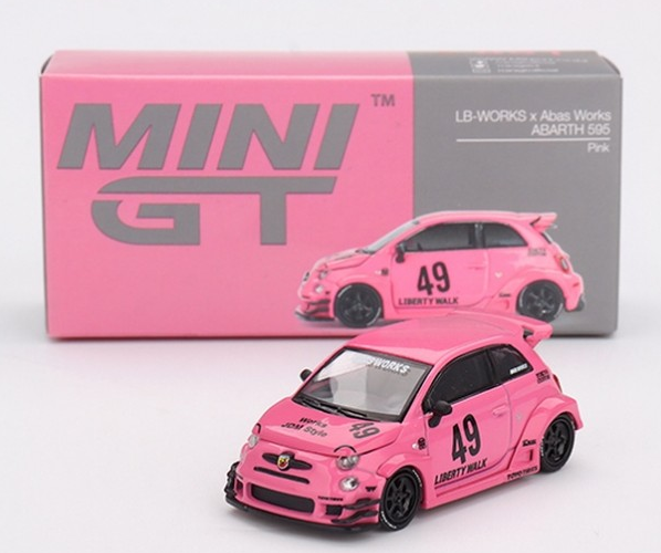 MGT00851-L - FIAT Abarth LB-Works x Abbas Works 2024 LHD Rosa - 1
