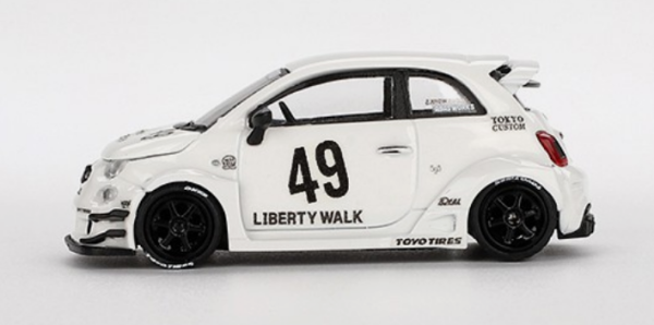MGT00809-L - FIAT 595 Abarth LB-WORKS X ABS WORKS Gara 2024 LHD Weiß - 1