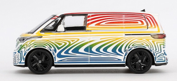 MGT00899-L - VOLKSWAGEN ID Buzz Prototyp Rainbow 2022 weiß - 1