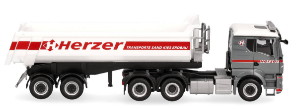 HER319164 - MAN TGS TN 6x4 mit Kipper 2 Achsen HERZER - 1