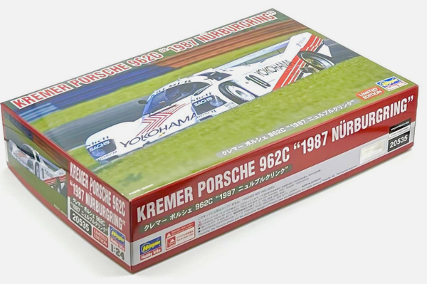 HAW20535 - Kremer PORSCHE 962C Nürburgring 1987 zum Zusammenbauen und Bemalen - 1