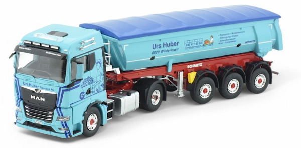 TEK86007 - MAN TGX GM 4x2 mit Kipper 3-achsig URS HUBER - 1