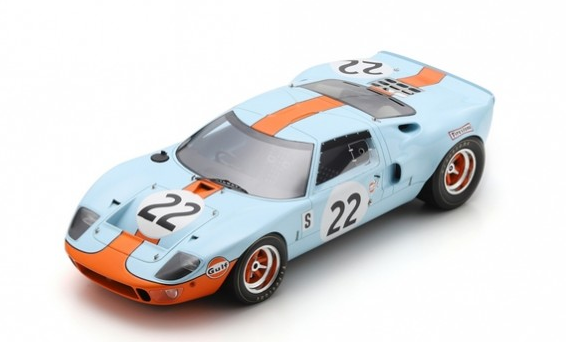 SPA18SE69 - FORD GT40 #22 Sieger 12H Sebring 1969 J.ICKX-J.OLIVER - 1