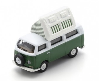 SCH26779 - VOLKSWAGEN T2 Campingbus grün weiss - 1