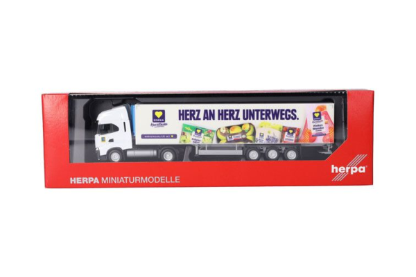 HER319027 - IVECO S-Way 4x2 mit 3-Achs-Kühlauflieger mit Ladebordwand EDEKA - 1