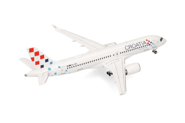 HER573757 - AIRBUS A220-300 Croatia Airlines Zagreb - 1