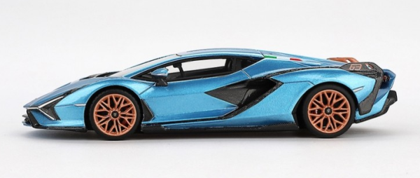 TSM430830 - LAMBORGHINI Sian FKP 37 Aegir Blau 2022 - 1