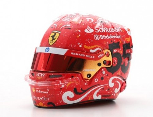 LOSLSHEL007 - Helm – Carlos Sainz – Sieger GP Mexiko 2024 - 1