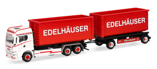 HER319317 - MAN TGS TM 6x2 mit Wanne und Anhänger 1+1 Achsen EDELHAUSER - 1
