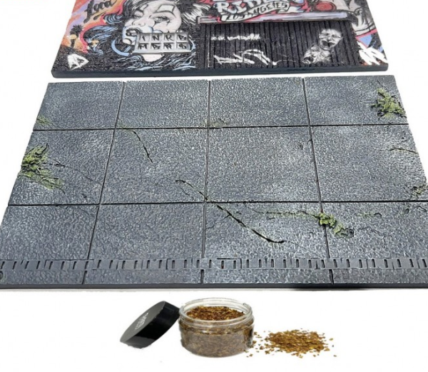 AD-2423 - Diorama Street Art La Lowrider 2024 – Autos und Figuren nicht im Lieferumfang enthalten - 1