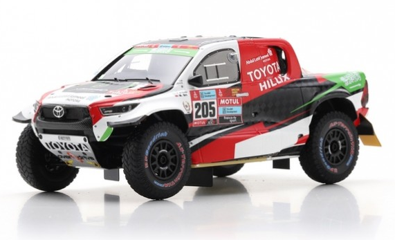 SPAS5890 - TOYOTA HILUX #205 3. Rallye Dakar 2022 Y. AL-RAJHI-M. ORR - 1