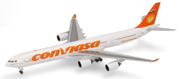 HER538626 - AIRBUS A340-600 Conviasa General en Jefe Rafael Urdaneta El Brillante - 1