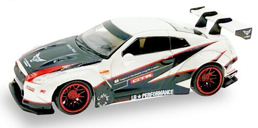 HER87MC000048 - NISSAN GTR 35 LB Performance weiß - 1