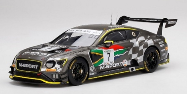 TS0343 - BENTLEY Continental GT3 #7 M-Sport 9 Stunden von Kyalami 2020 M. SOULET-J. GOUNON-J. PEPPER - 1
