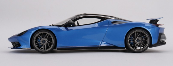 TS0498 - AUTOMOBILI Pininfarina Battista Genfer Weltpremiere – Edition 2019 Iconica Blau - 1