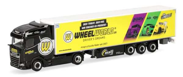 HER961547 - DAF XG 4x2 mit 3-Achs-Kühlanhänger KALBITZ-WHEELWORLD DRIVER DREAM - 1