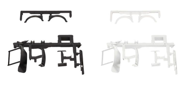 HER054997 - MAN F8 Dach, Stoßstange, Windabweiser, vordere Kotflügel - 1