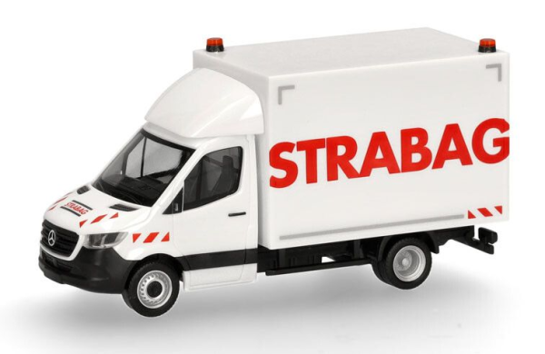 HER098939 - MERCEDES BENZ Sprinter 2018 Baustellen-Lkw STRABAG - 1
