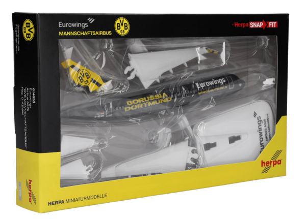 HER614658 - AIRBUS A320 Eurowings D-AEWM – BVB Mannschaftsbus 2025 - 1