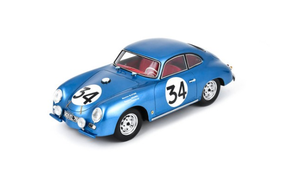 SPA18S675 - PORSCHE 356 A #34 13. Platz 24 Stunden von Le Mans 1956 R. BOUREL-M. STOLINE - 1
