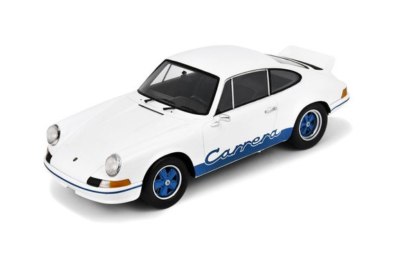 SCH18U00062 - PORSCHE 911 2.7 RS Präsentation 1972 weiß und blau - 1