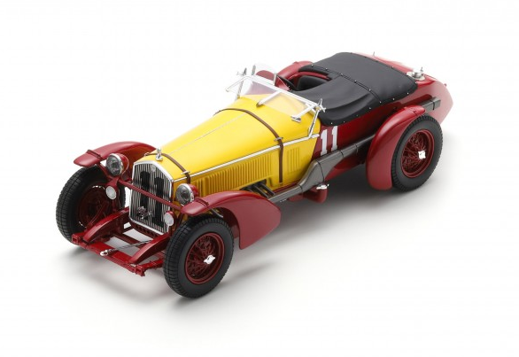 SPA18LM33 - ALFA ROMEO 8C #11 Sieger 24-Stunden-Rennen von Le Mans 1933 R. SOMMER – T. NUVOLARI - 1