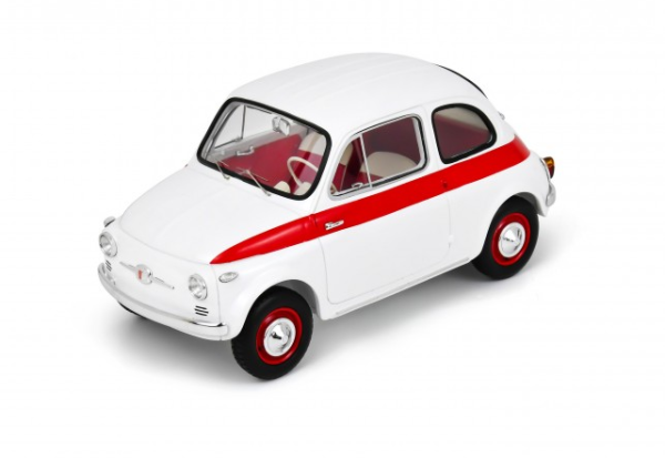 SCH18U00024 - FIAT 500 SPORT 1958 weiß - 1