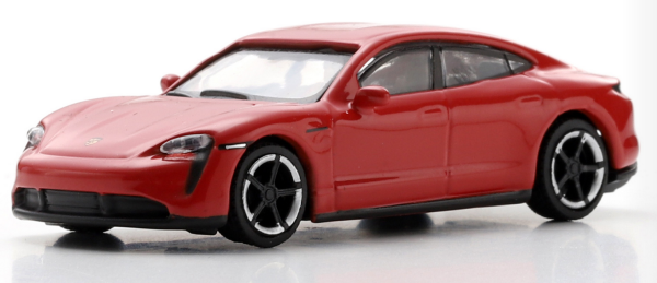 SCH87U00066 - PORSCHE Taycan Turbo S 2021 rot - 1