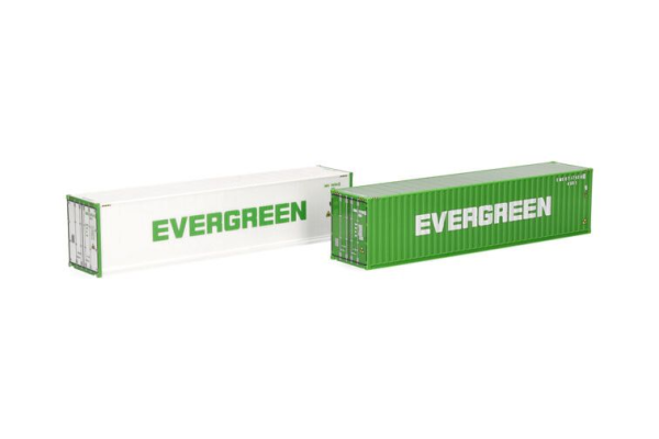 HER076449-007 - 2er-Set 40-Fuß-Container EVERGREEN - 1