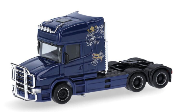 HER319423-002 - SCANIA HAUBER – TORPEDO Topline 2004 6x4 blau - 1
