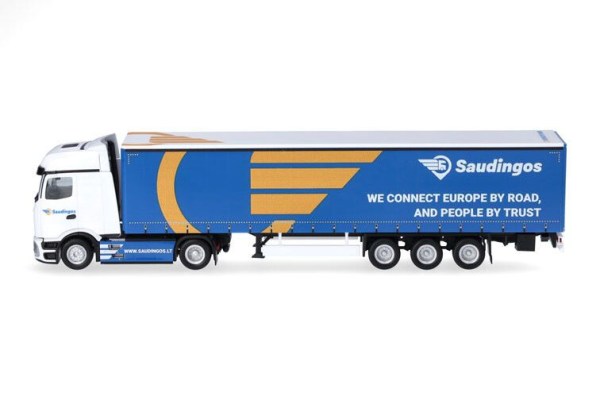 HER320924 - MERCEDES BENZ Actros L ProCab 4x2 mit 3-Achs-Anhänger SAUDINGOS - 1