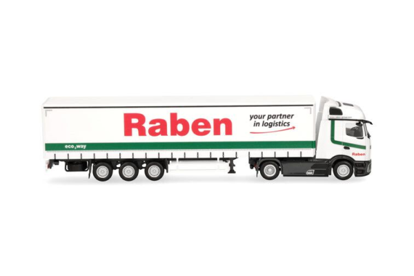 HER321044 - MERCEDES BENZ Actros L Pro 4x2 mit 3-Achs-Anhänger RABEN LOGISTICS - 1