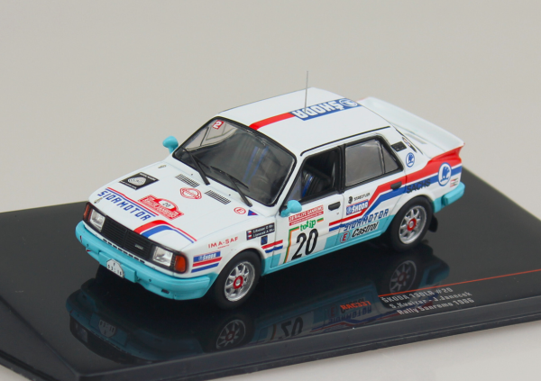 IXORAC337 - SKODA 130 LR #20 Sanremo-Rallye 1986 - 1