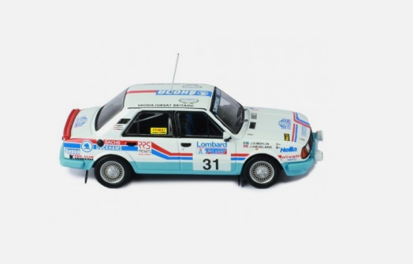 IXORAC351 - SKODA 130 LR #31 RAC Rallye 1987 - 1