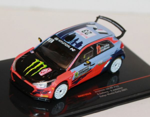 IXORAM785LQ - HYUNDAI i20 R5 #23 Rallye Monte Carlo 2021 - 1