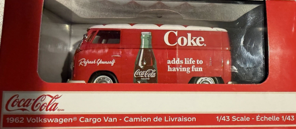 MCITY432202 - VOLKSWAGEN T1 Cargo van 1962 Coca-Cola - 1