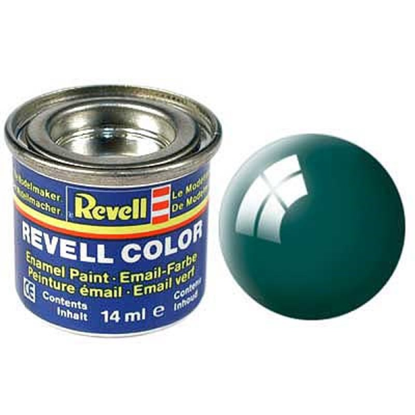REV32162 - Glänzende dunkelgrüne Emaillefarbe 14ml - 1