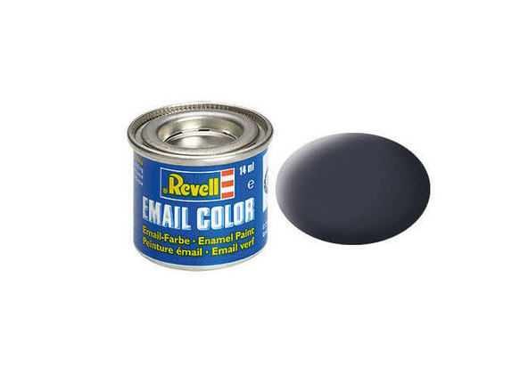 REV32178 - Matte panzergraue Emaillefarbe 14ml - 1