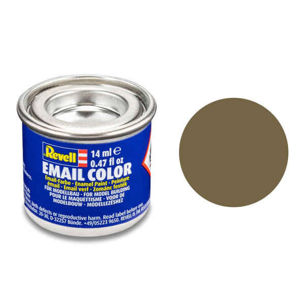 REV32186 - Matte Khaki Emaillefarbe 14ml - 1