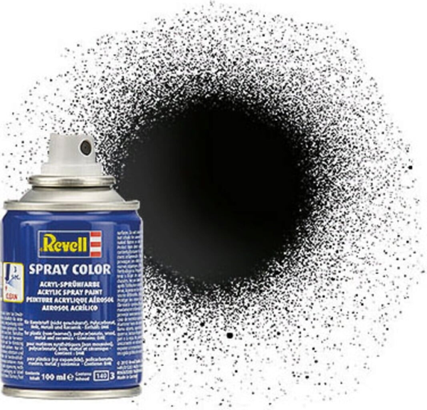 REV34107 - Glanzschwarzer Acryl-Sprühlack 100ml - 1