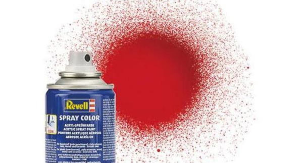 REV34131 - 100 ml Brilliant Bright Red Aerosol-Acrylfarbe - 1