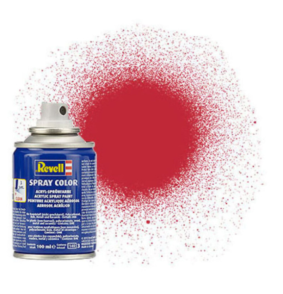REV34136 - Matter karminroter Acryl-Sprühlack 100ml - 1