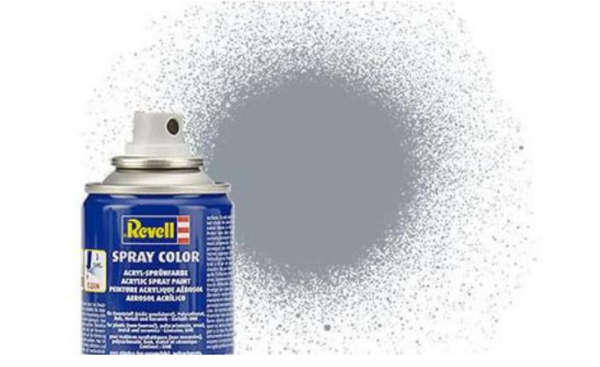 REV34191 - Spray-Acrylfarbe Metallic-Grau glänzend 100ml - 1