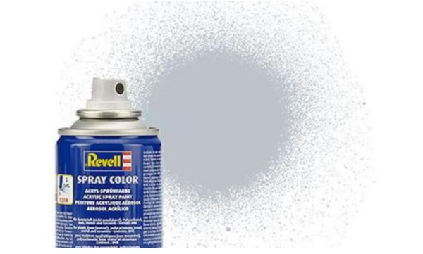 REV34199 - Glänzender Aluminiumgrauer Acryl-Sprühlack 100ml - 1