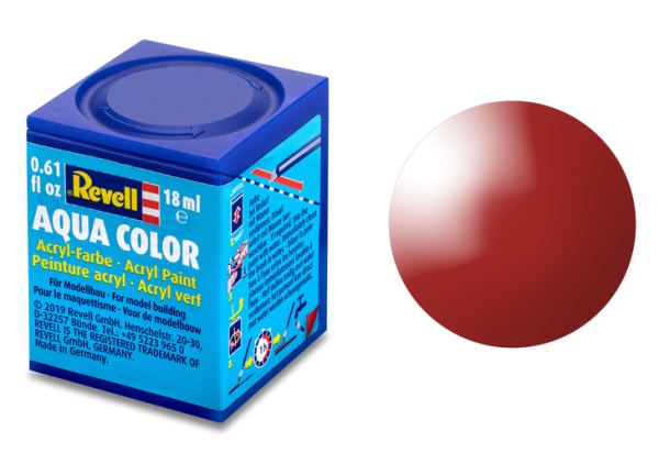 REV36131 - Brillante feuerrote Acrylfarbe 18 ml Dose - 1