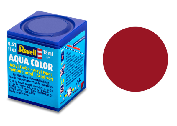 REV36136 - Acrylfarbe Karminrot matt Topf 18ml - 1
