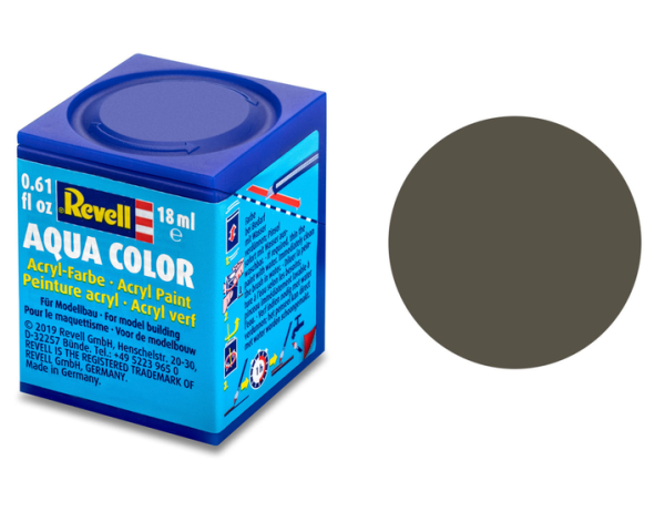 REV36146 - Matte Acrylfarbe NATO Olive 18 ml Dose - 1