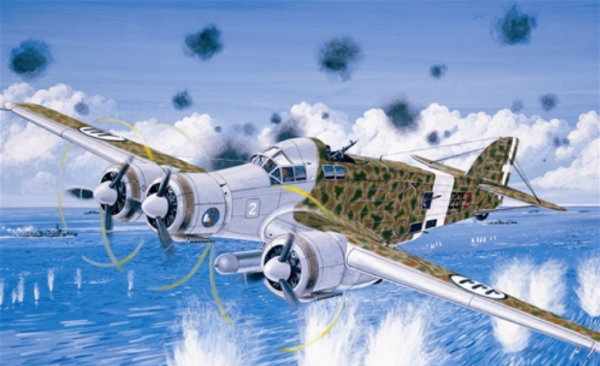 ITA1290 - S.79 Sparviero-Flugzeug zum Zusammenbauen und Lackieren - 1